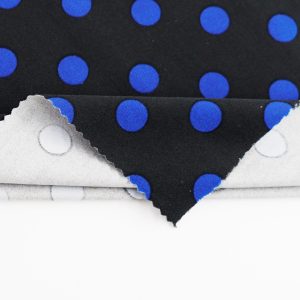 Digital Print Bright Polyester Spandex Tricot fabrics