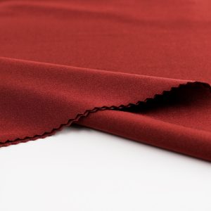 Shiny Polyester Spandex Tricot fabrics