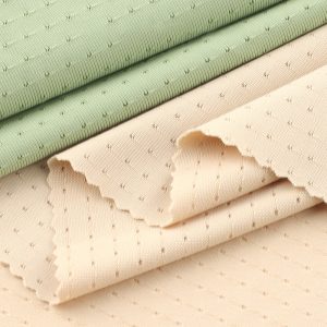 Cool Feeling Nylon Lycra Jacquard Mesh Knitted Fabrics