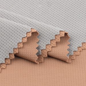 Weft Knitted T-shirt Jacquard Polyester Spandex Fabrics