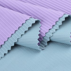 Weft Knitted 2*2 84% Nylon 16% Spandex Ottoman Fabrics