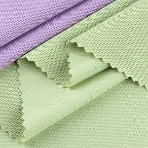 UPF50+ Warp Knitting Nylon Spandex T-shirt Mesh Fabrics