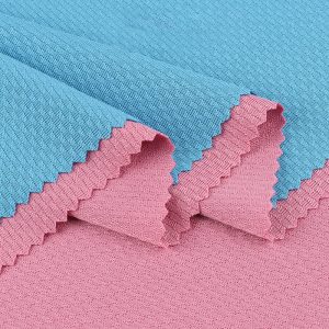 Jacquard Polyester Spandex Weft Mesh Knitted Fabrics