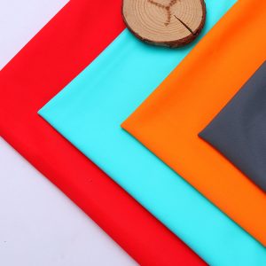 Warp Knitting 82% Polyester 18% Spandex Semi dull Fabrics