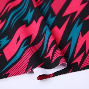 Polyester Spandex Digital Printing Single Jersey Knitting Fabrics